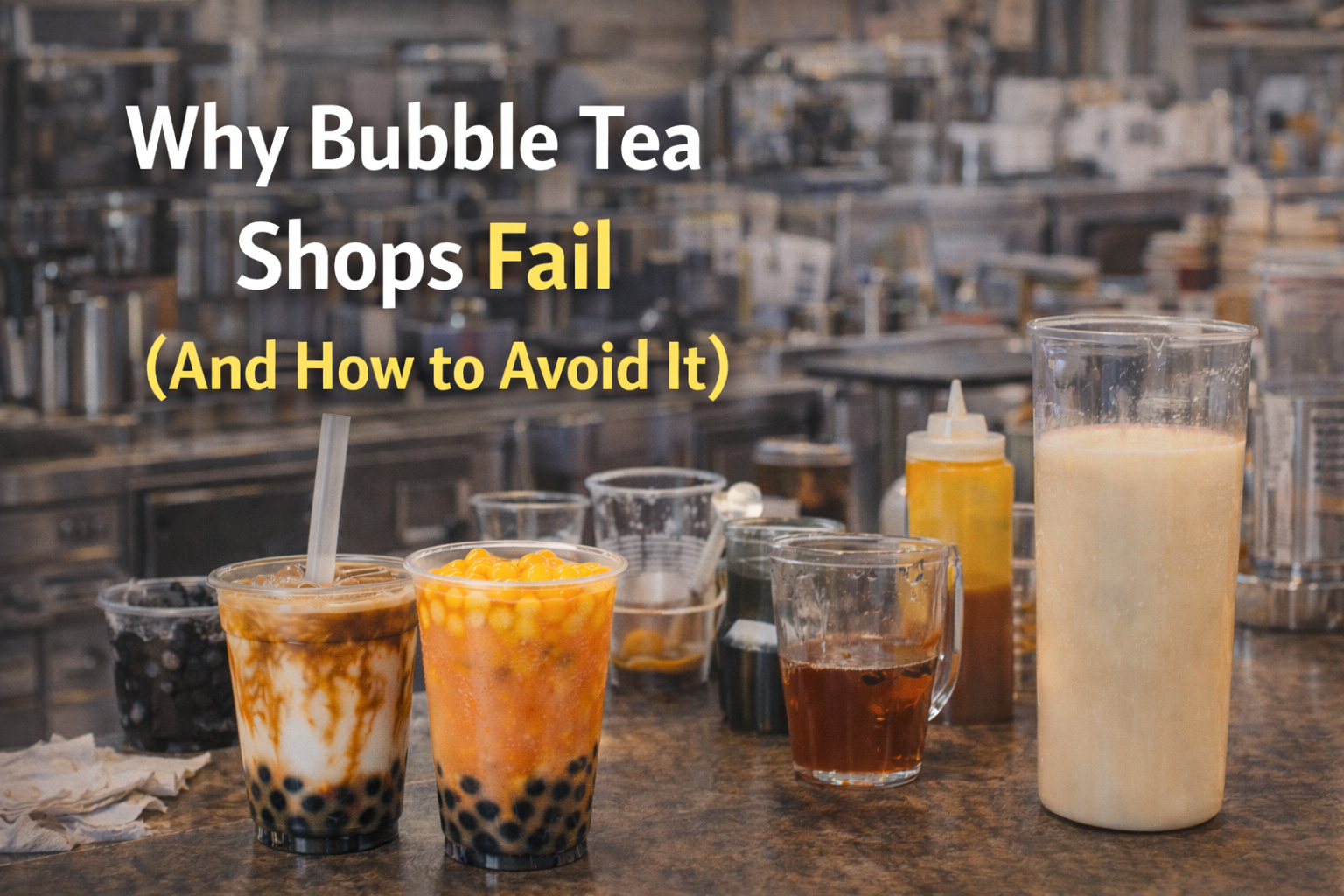 Why Bubble Tea Shops Fail